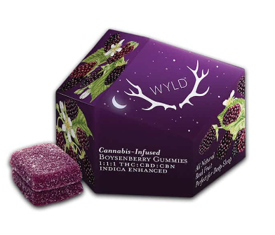 BOYSENBERRY GUMMIES 1:1:1 (THC:CBD:CBN) (300MG) (I)