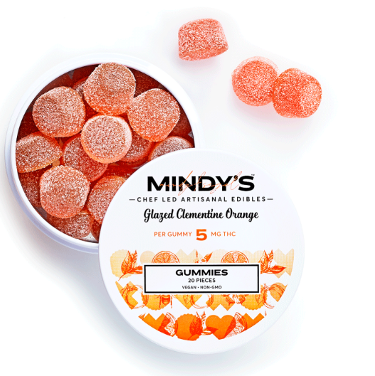MINDY'S GLAZED CLEMENTINE ORANGE GUMMY (20PK) (100MG) (H)