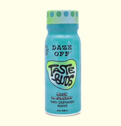 DAZE OFF - BLUE RADBERRY SHOT (100MG) (H) - 100 MG