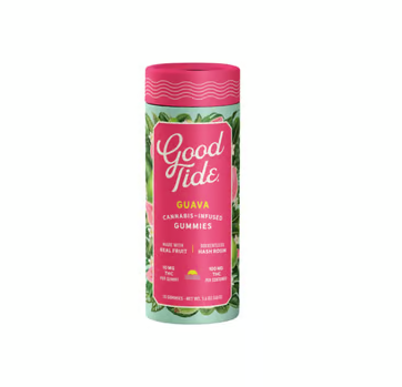 GOOD TIDE GUAVA HASH ROSIN GUMMIES (100MG) (H)
