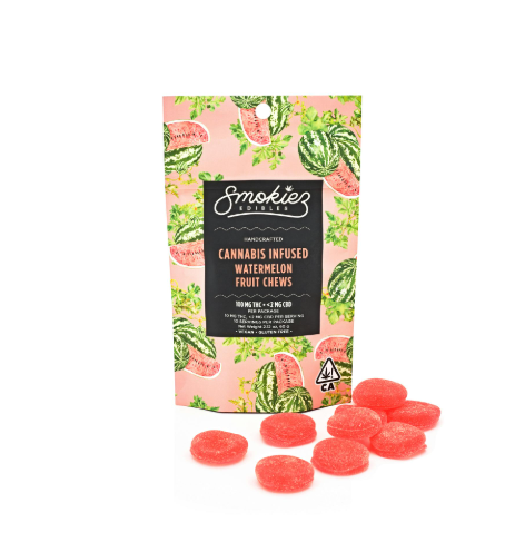 WATERMELON FRUIT CHEWS (10PK) (100MG) (H)