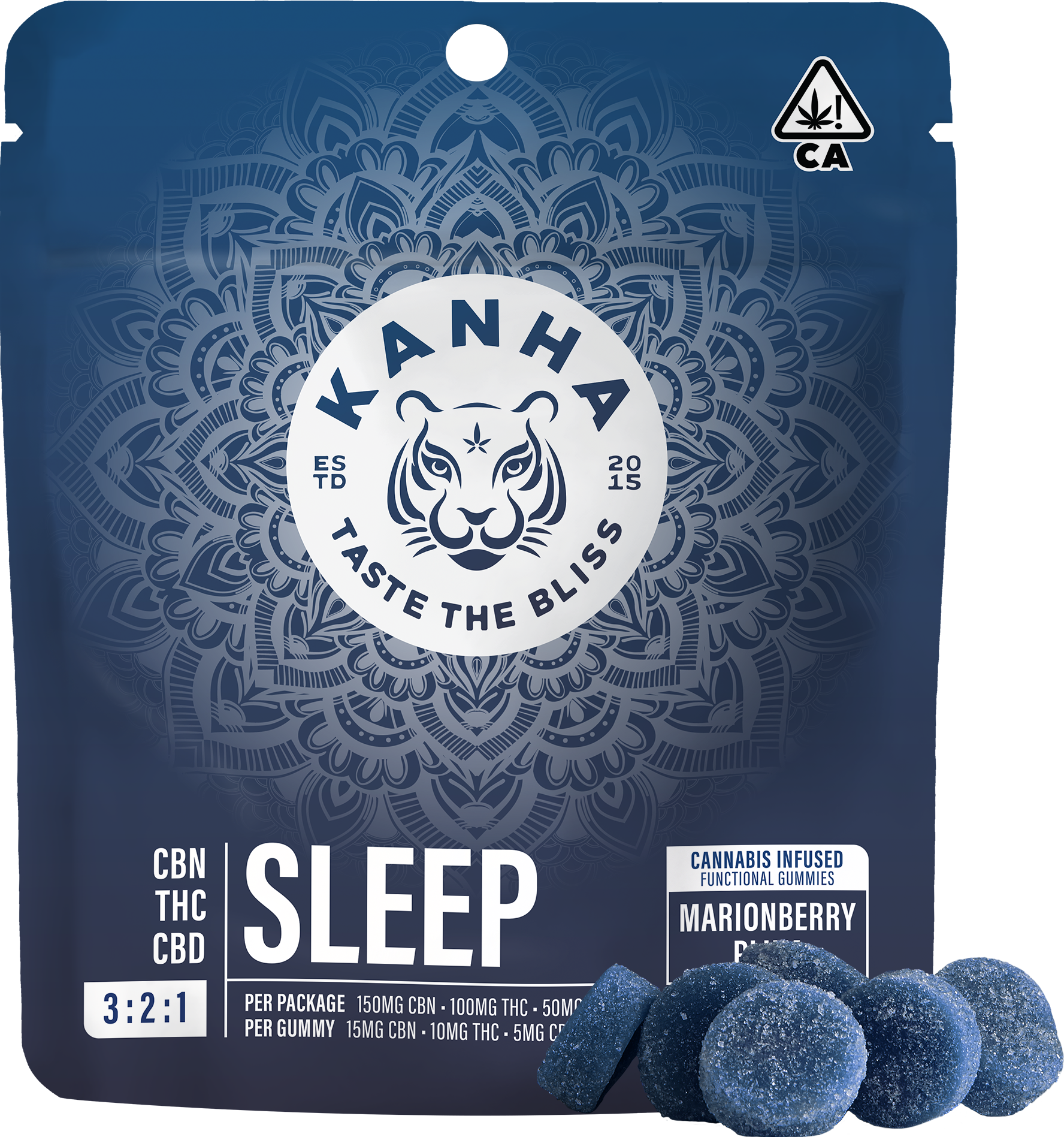 SLEEP MARIONBERRY PLUM GUMMIES (3:2:1) (100MG) (I)