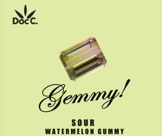 DR. CONSALTER - SOUR WATERMELON GUMMY (4PK) (1:1) (THC:CBG) (200MG) (H)