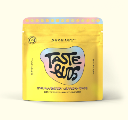 DAZE OFF - STRAWBERRY LEMON-FADE GUMMIES (10PK) (100MG) (H) - 100 MG