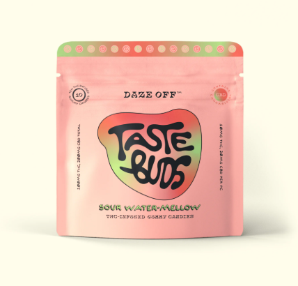DAZE OFF - SOUR WATER-MELLOW GUMMIES (10PK) (100MG) (H) - 100 mg