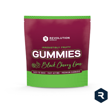 BLACK CHERRY LIME LIVE RESIN GUMMIES (10PK) (100MG) (H)