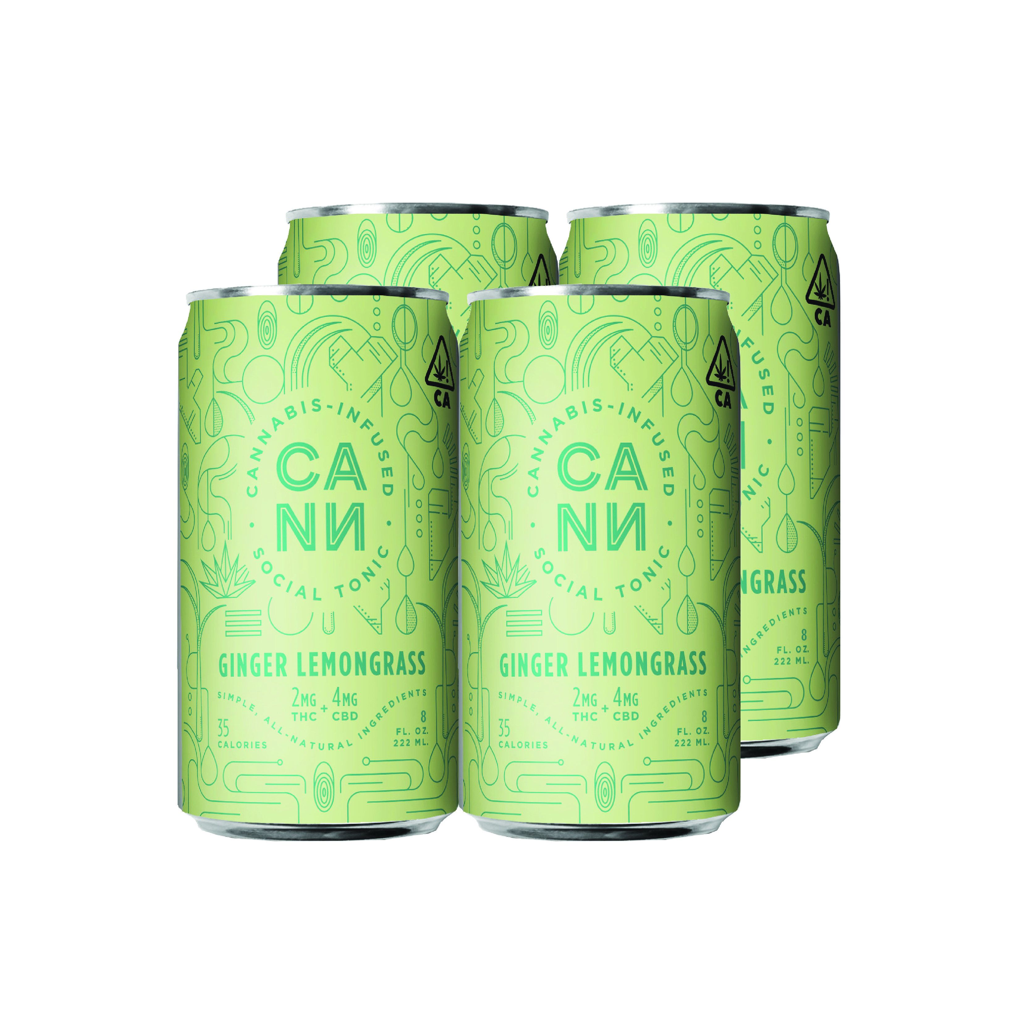GINGER LEMONGRASS 4 PACK