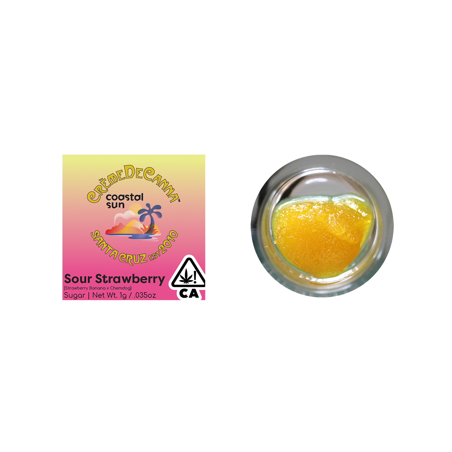 SOUR STRAWBERRY - SUGAR