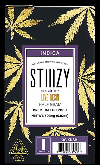 STIIIZY VAPE CARTRIDGE - OG KUSH LIQUID LIVE RESIN