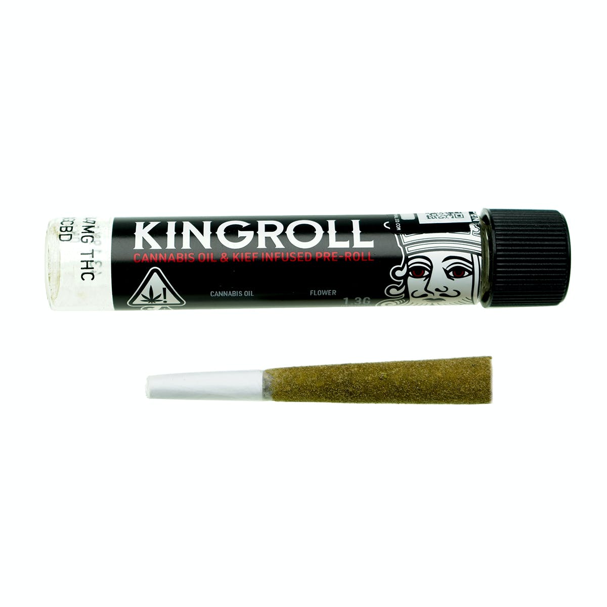 KINGROLL INFUSED PREROLL - GASOLINA X ROMULAN GRAPEFRUIT 1.3G (1CT)