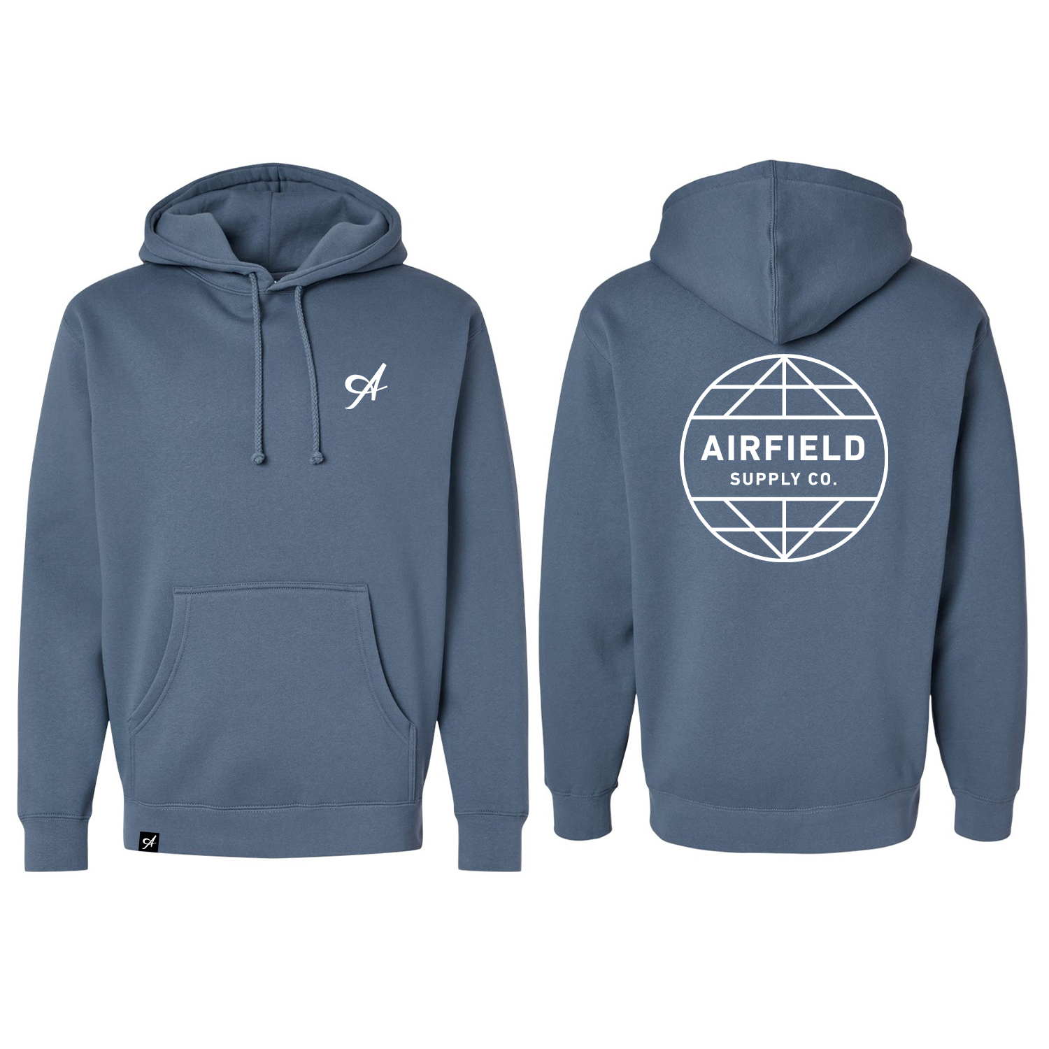 XS STONE BLUE HOODIE