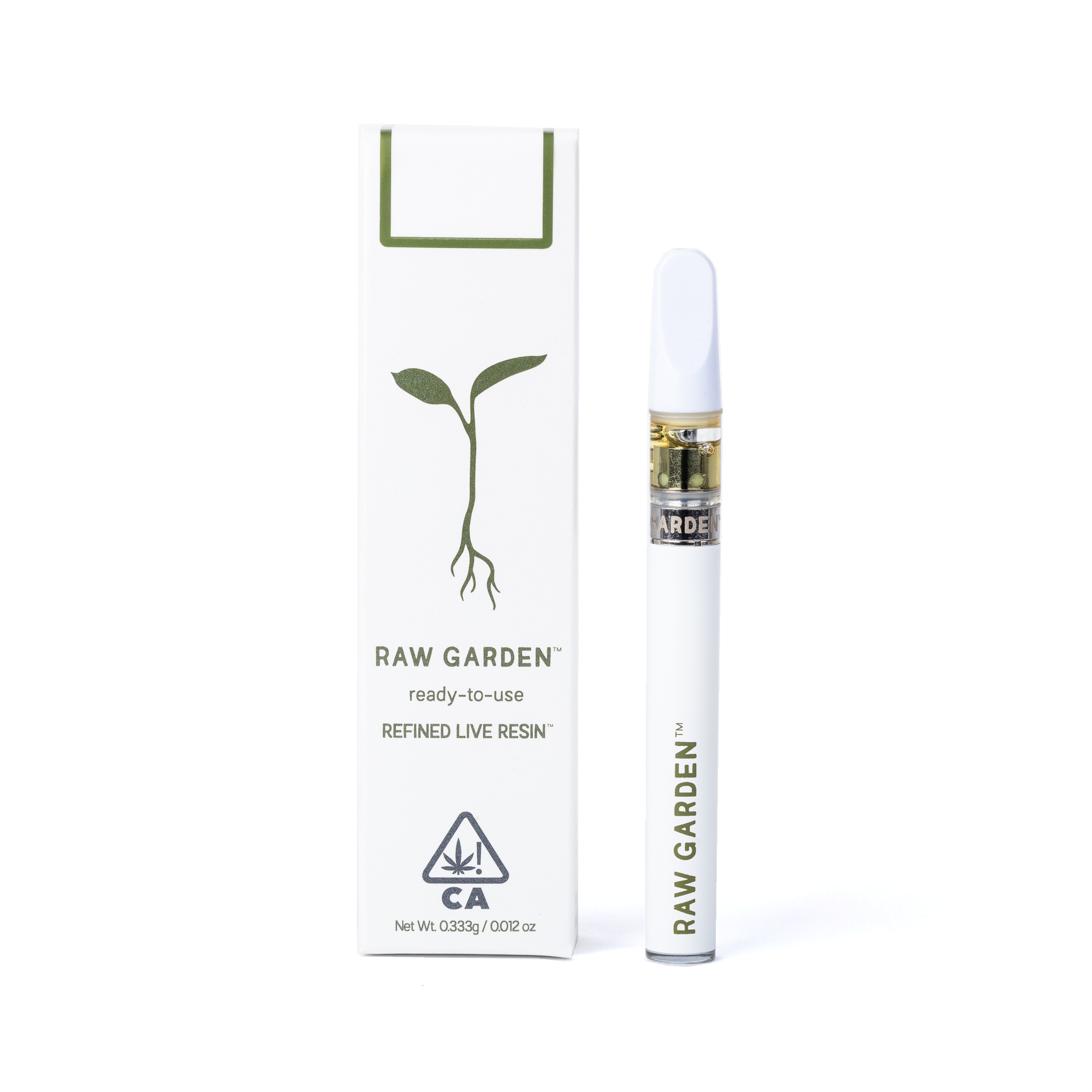 Raw Garden Live Resin All-In-One Vape - Sour Peach 0.33g