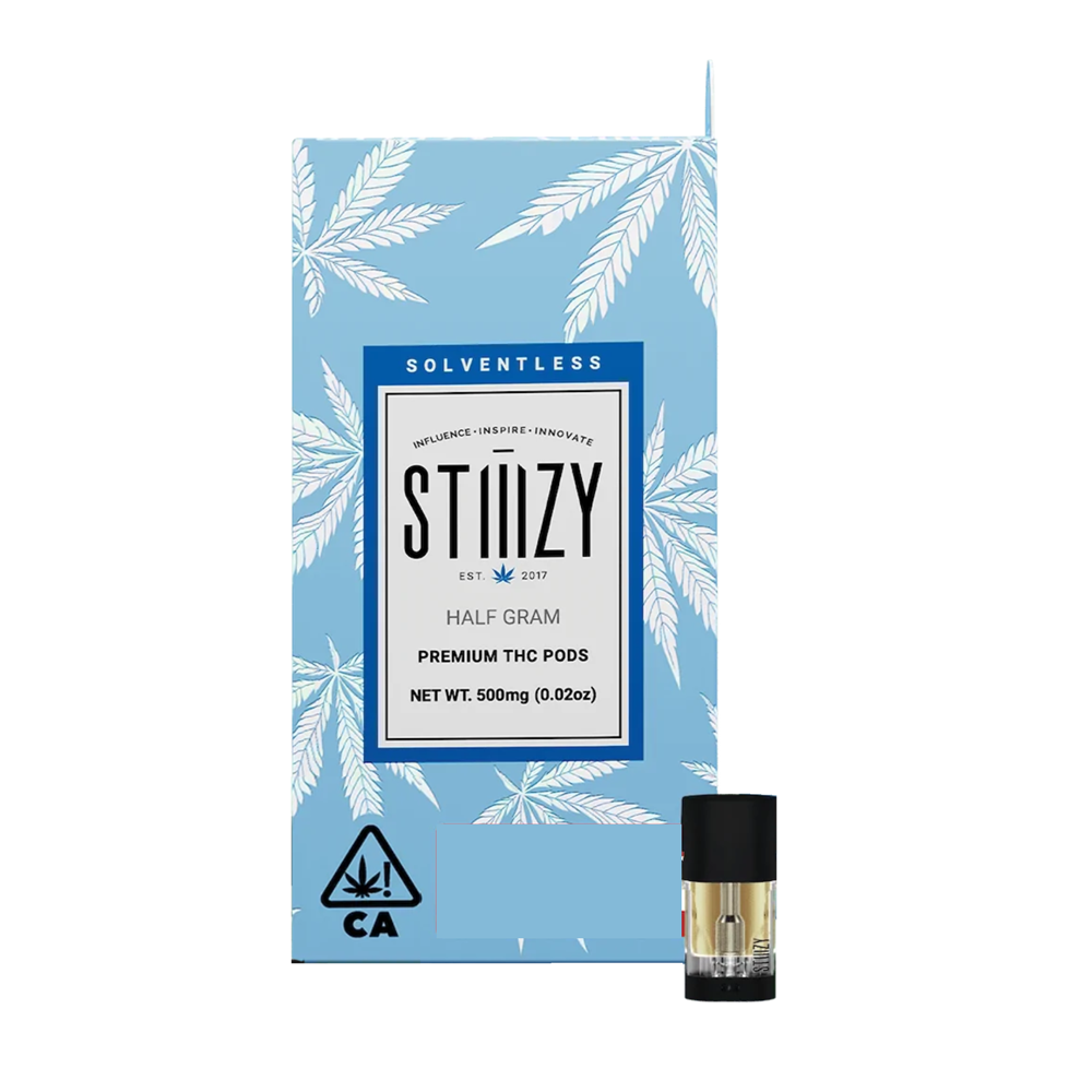 STIIIZY Solventless Vape Cartridge - Kush Cake 0.5g