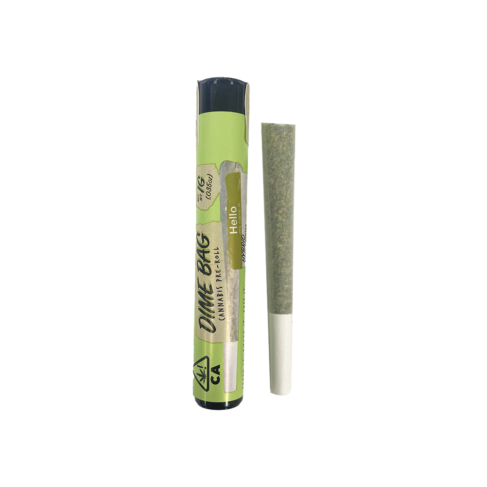 DIME BAG PREROLL - CHERRY DIESEL 1G (1CT)