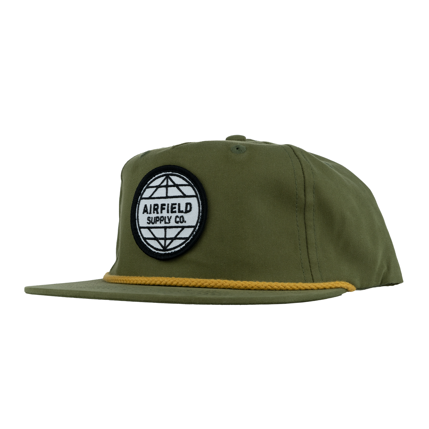 OLIVE SNAPBACK HAT