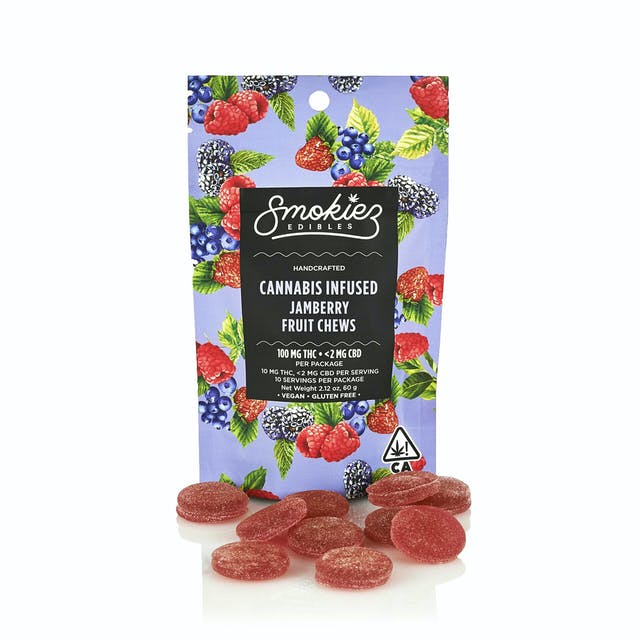 SMOKIEZ FRUIT CHEWS - JAMBERRY