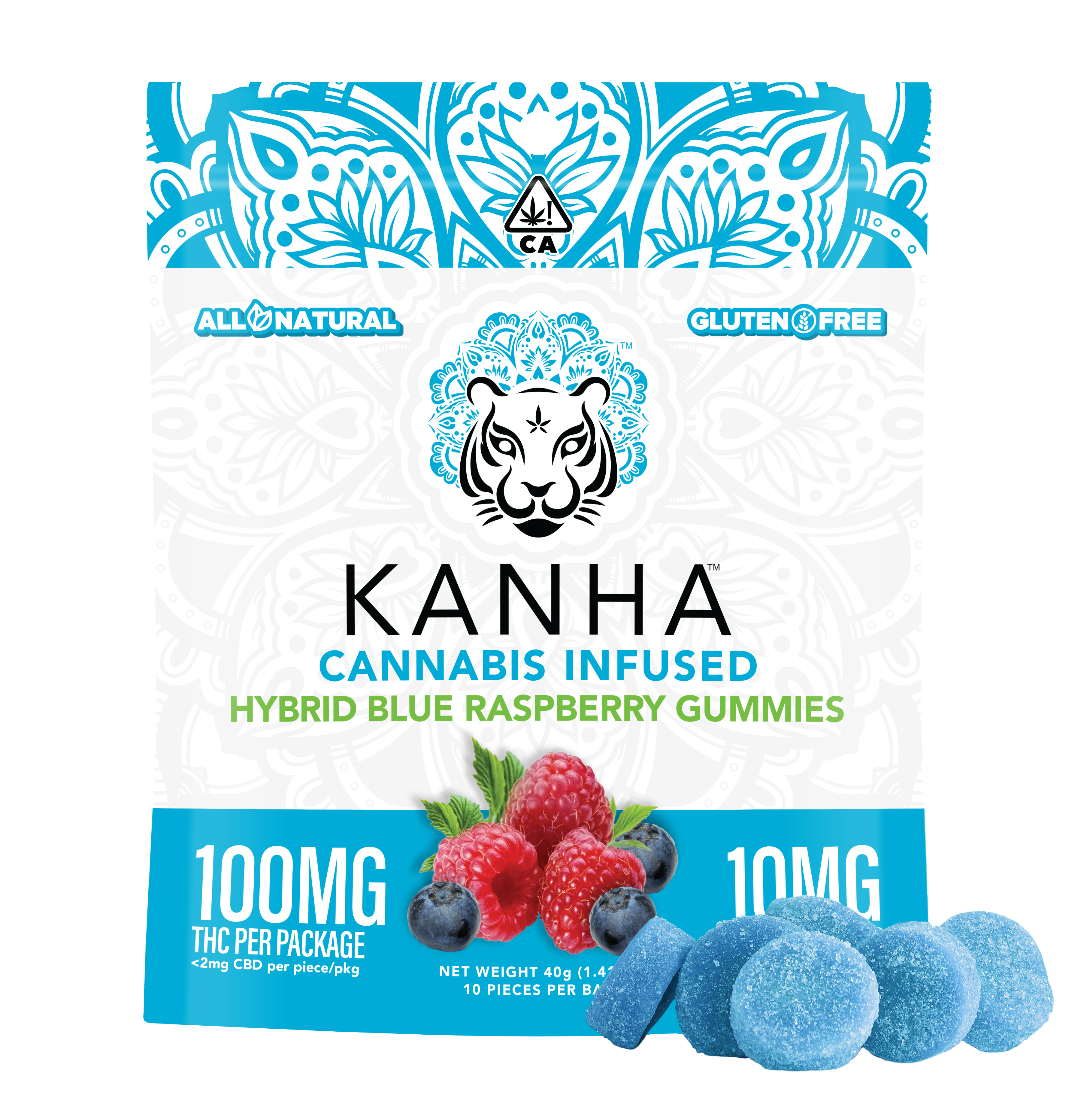 BLUE RASPBERRY GUMMIES