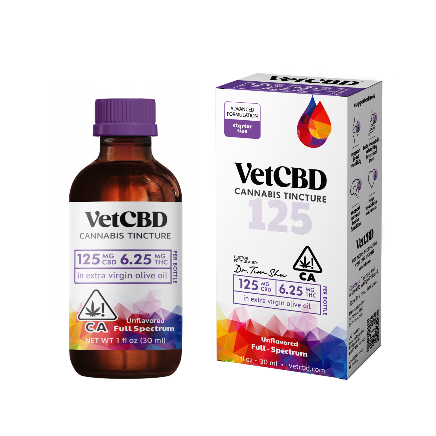 VET CBD - REGULAR STRENGTH 20:1 (1OZ)