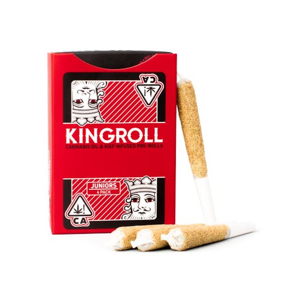 KINGROLL INFUSED PREROLL - GORILLA COOKIES X ZOOKIES 3G (4CT)