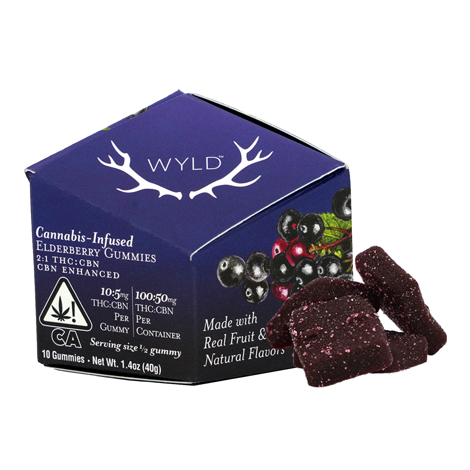 ELDERBERRY 2:1 CBN GUMMIES