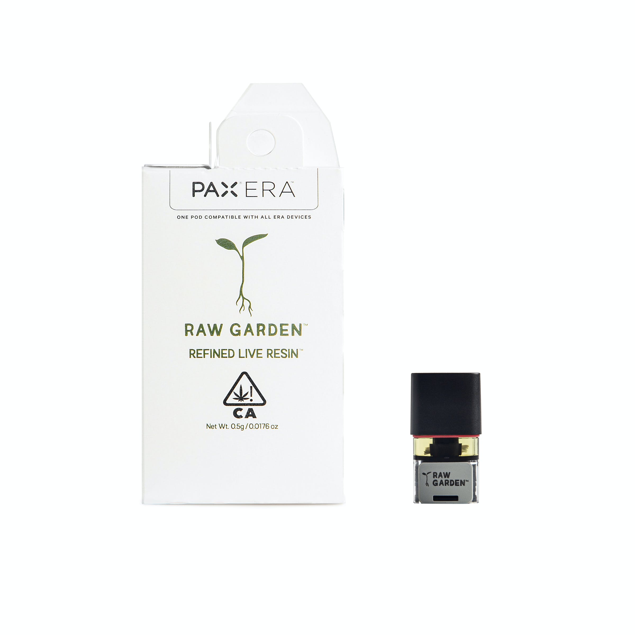 RAW GARDEN CARTRIDGE - BERMUDA TRIANGLE PAX POD 0.5G