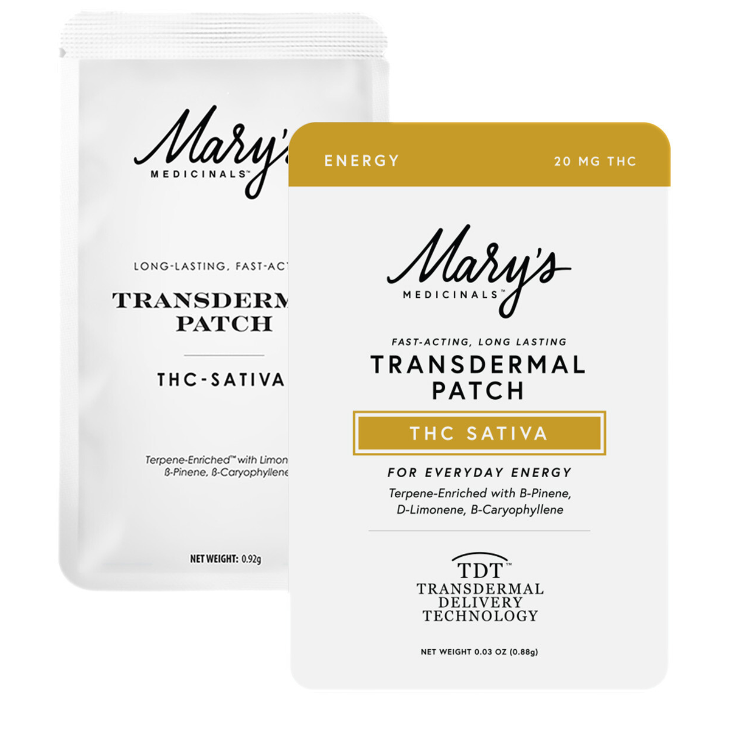 MARY'S MEDICINALS - SATIVA ENERGY TRANSDERMAL PATCH – Premium Cannabis ...