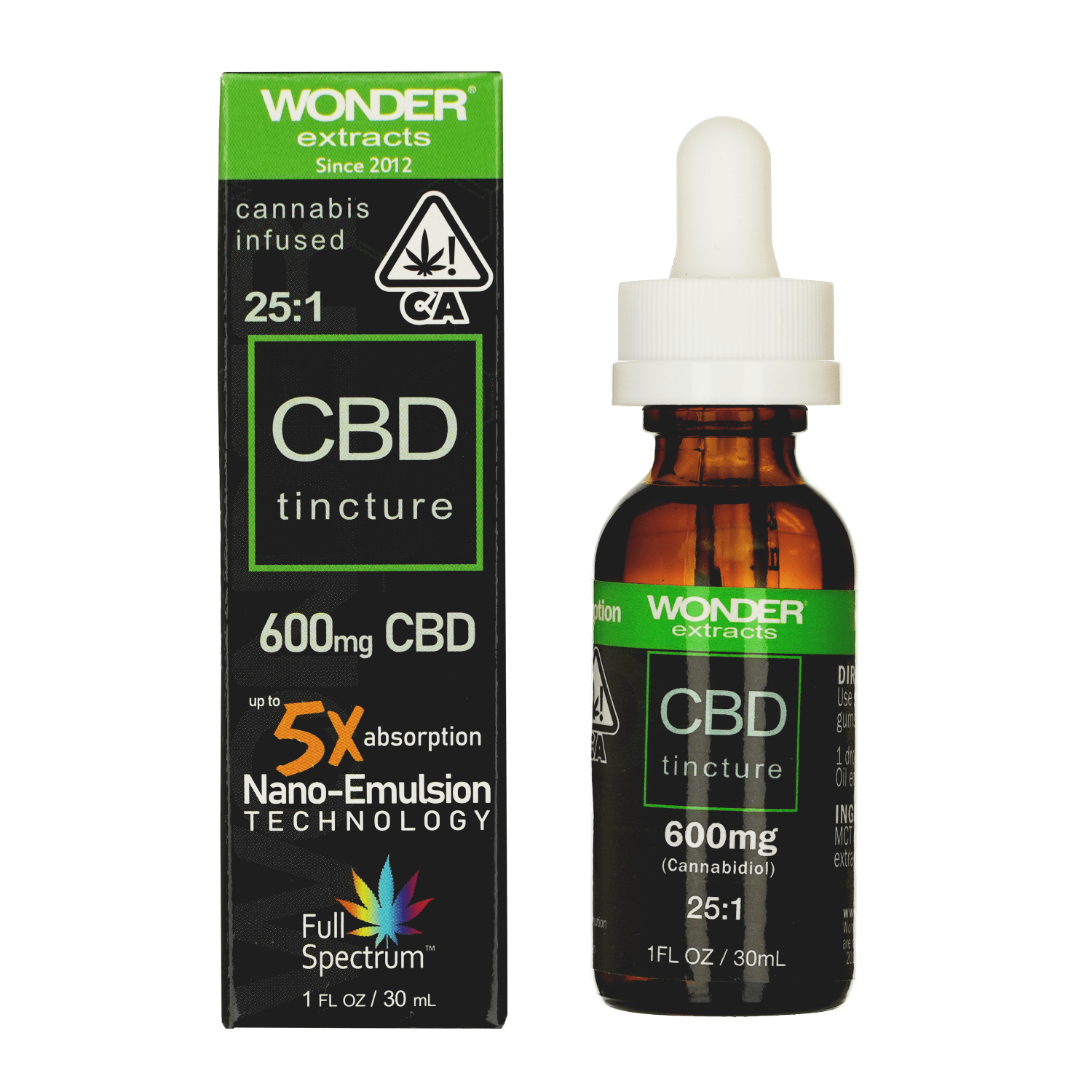 25:1 TINCTURE - 1 OZ.