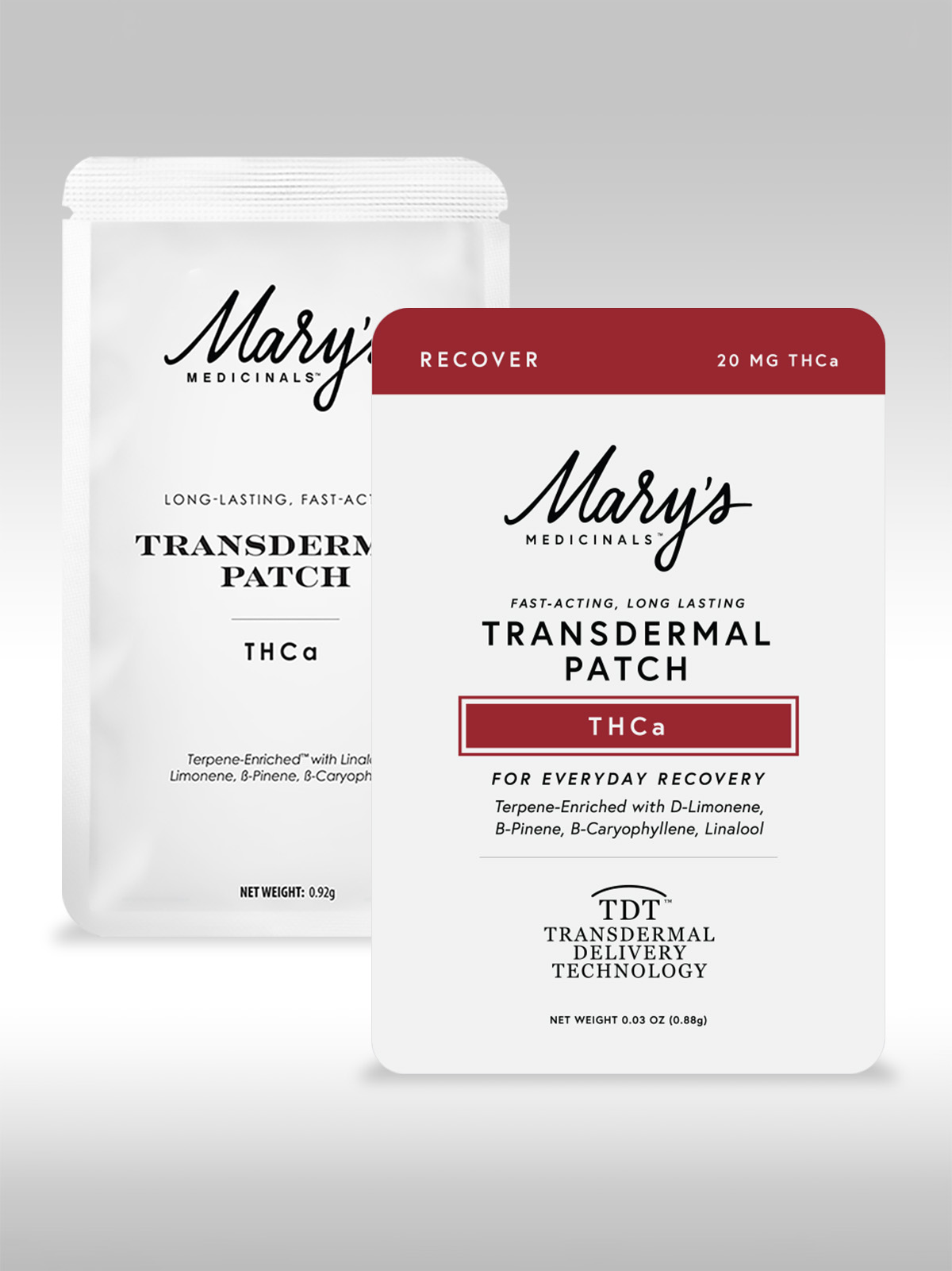 Mary's Medicinals Transdermal Patch - Recover THCa