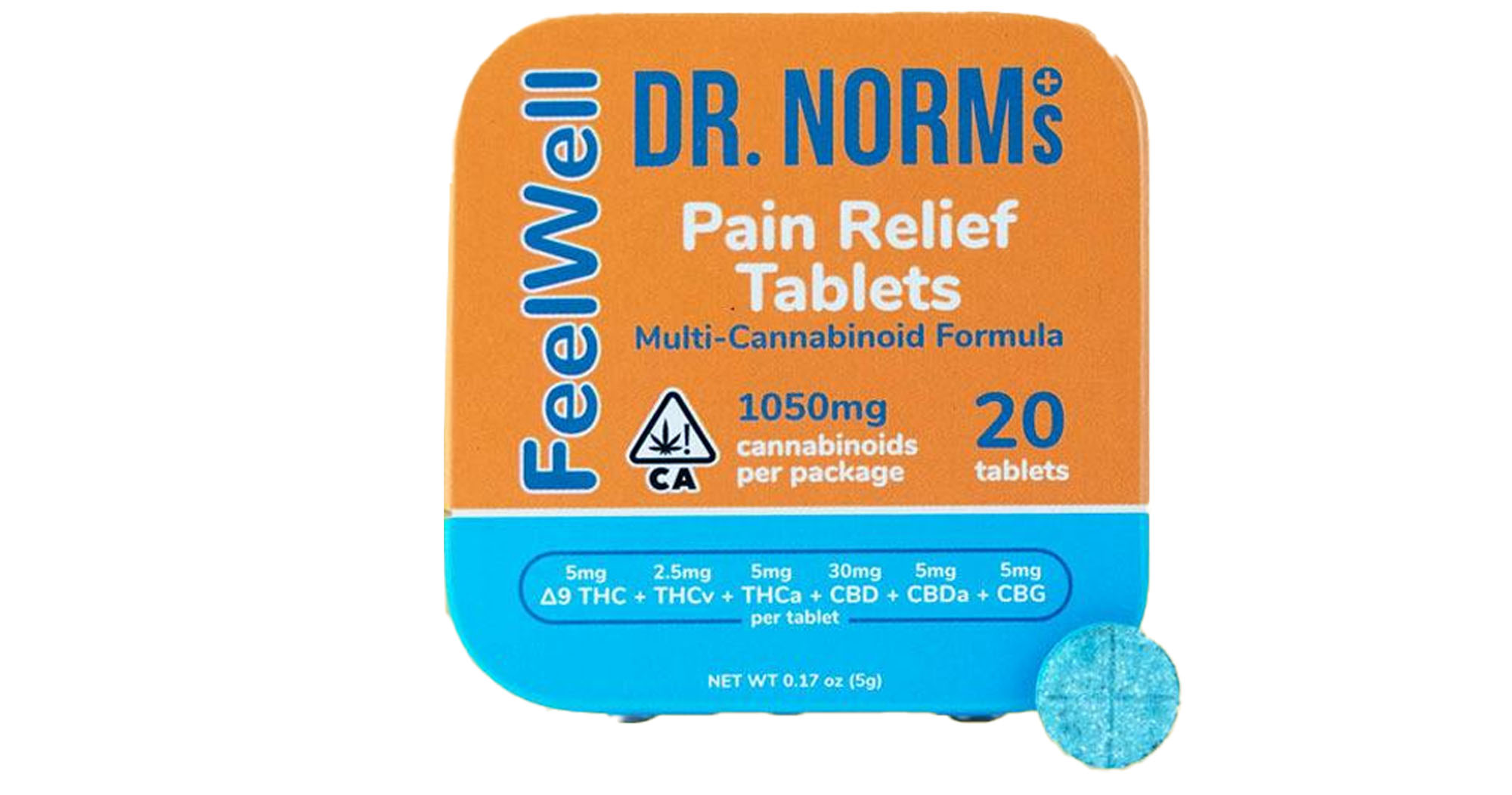 FeelWell Tablets | 1:3 THC:CBD 250:700mg (20ct)
