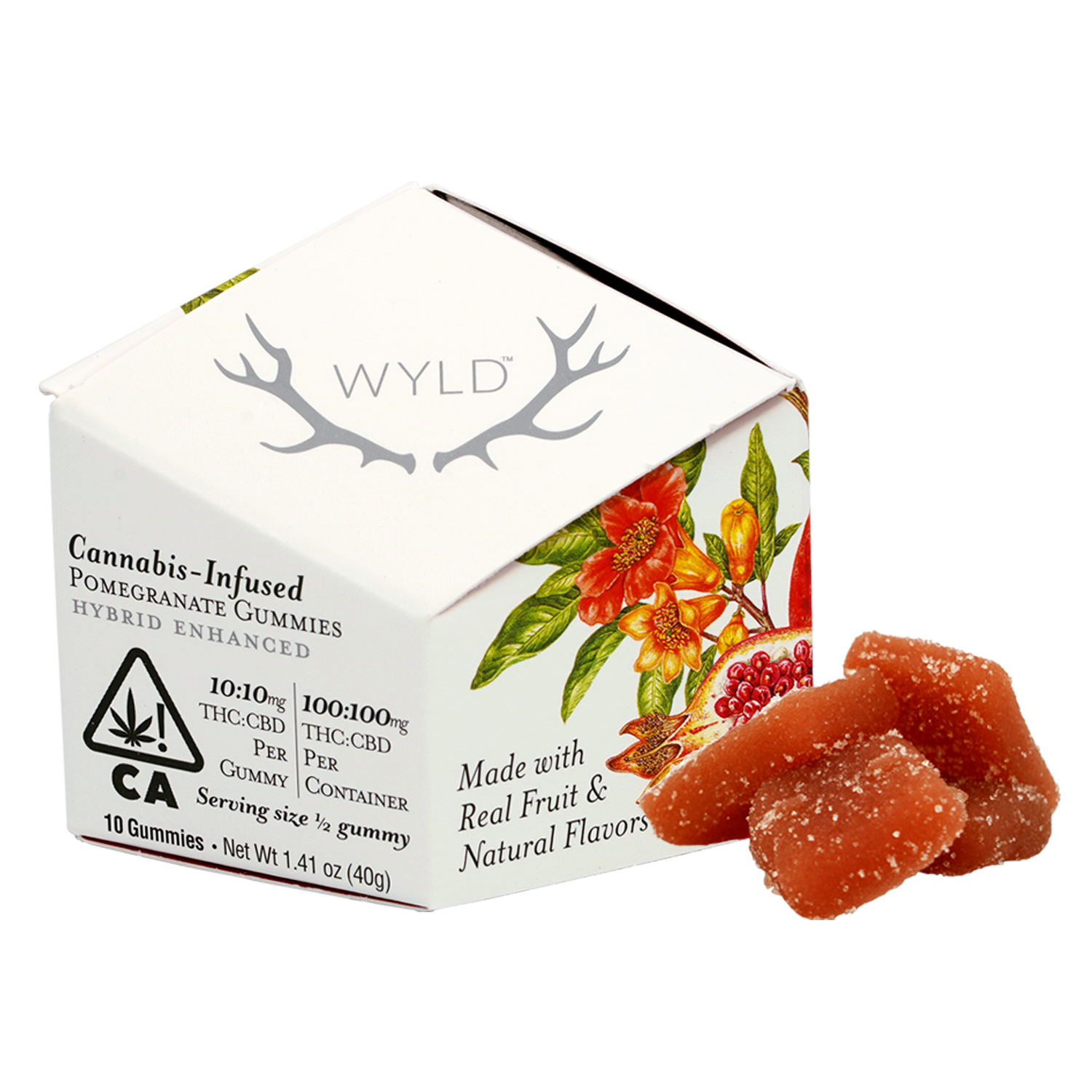POMEGRANATE 1:1 CBD GUMMIES