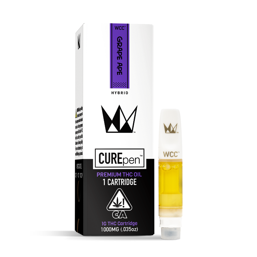 West Coast Cure Vape Cartridge - Grape Ape 1g