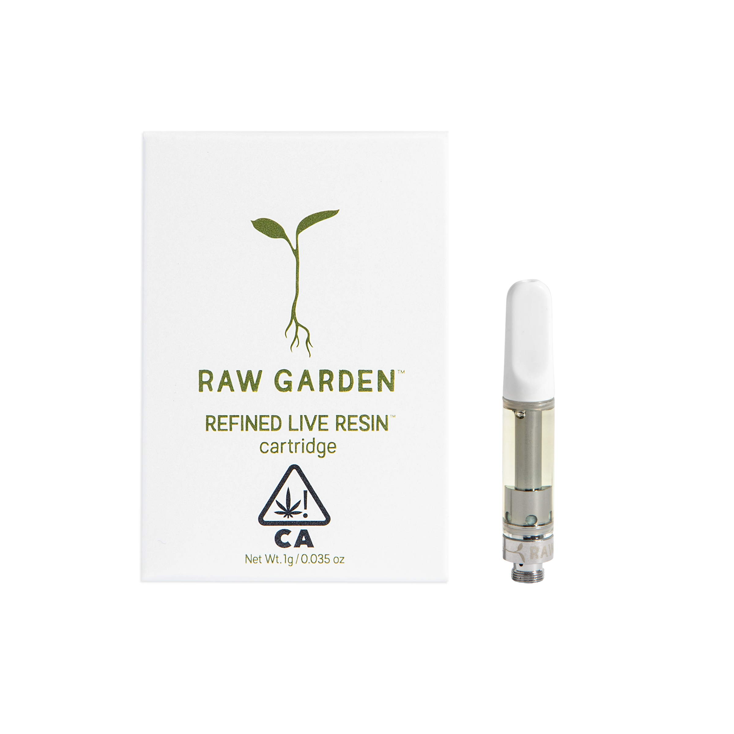 Raw Garden Live Resin Vape Cartridge - Key Lime 1g