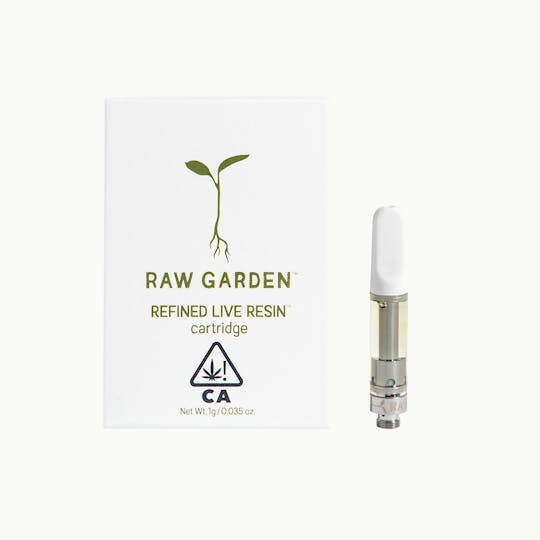 Raw Garden Live Resin Vape Cartridge - Guavamelon 1g