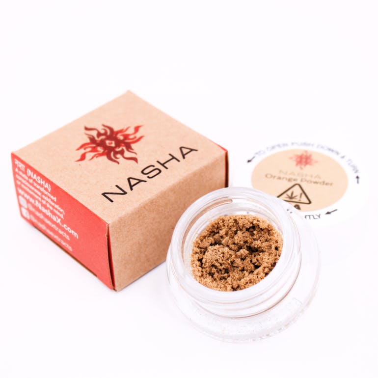 NASHA EXTRACT - ORANGE CRESCENDO POWDER HASH 1G