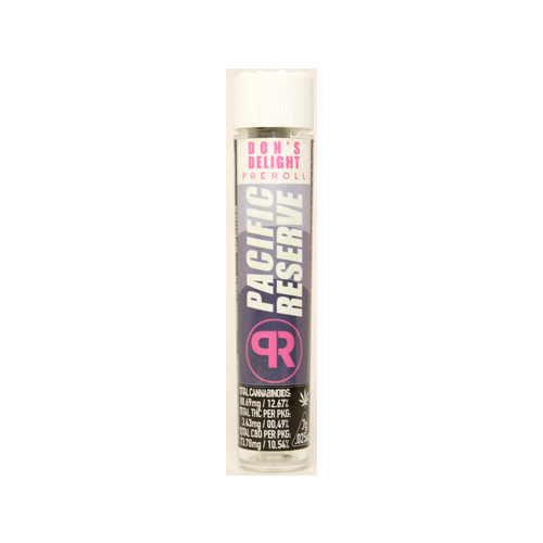 PACIFIC RESERVE .7G DON'S DELIGHT 20:1 .7G PRE ROLL