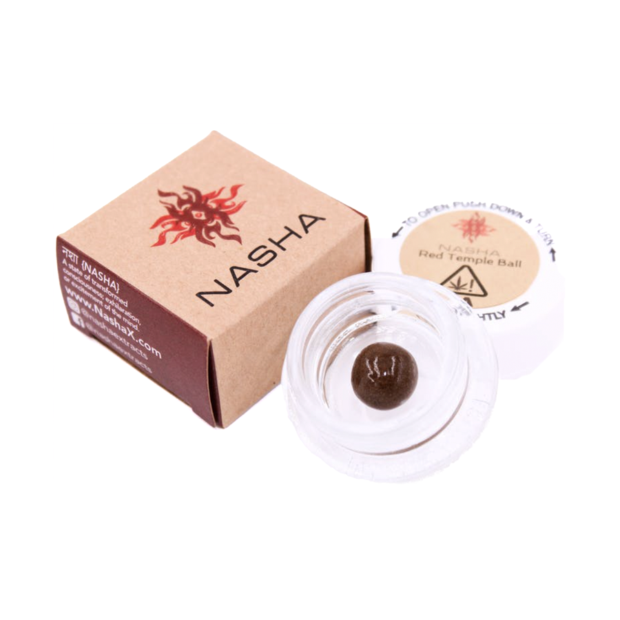Nasha Red Pressed Hash Extract - Gravity Apple 1.2g