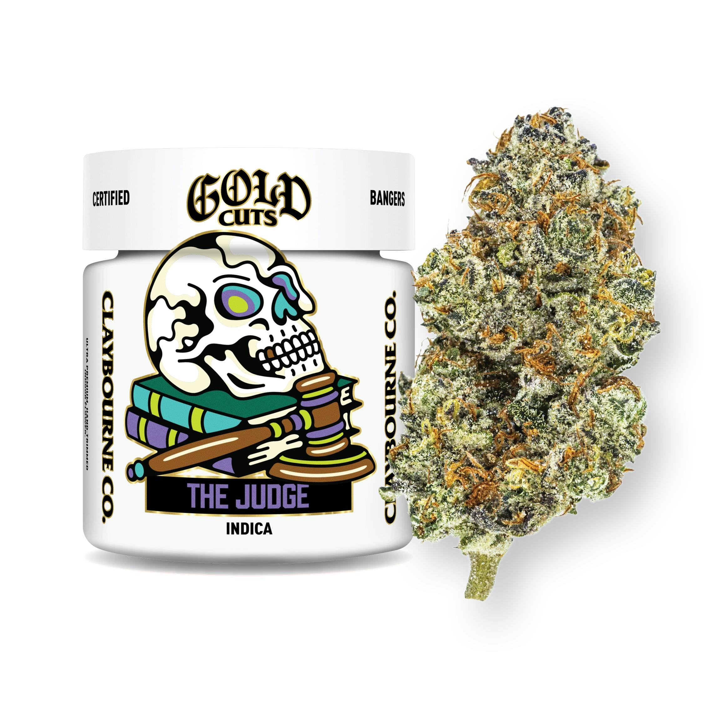 Claybourne Gold Cuts Flower - The Judge 3.5g