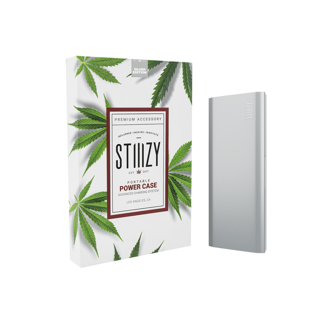STIIIZY Portable Charging Case - Silver