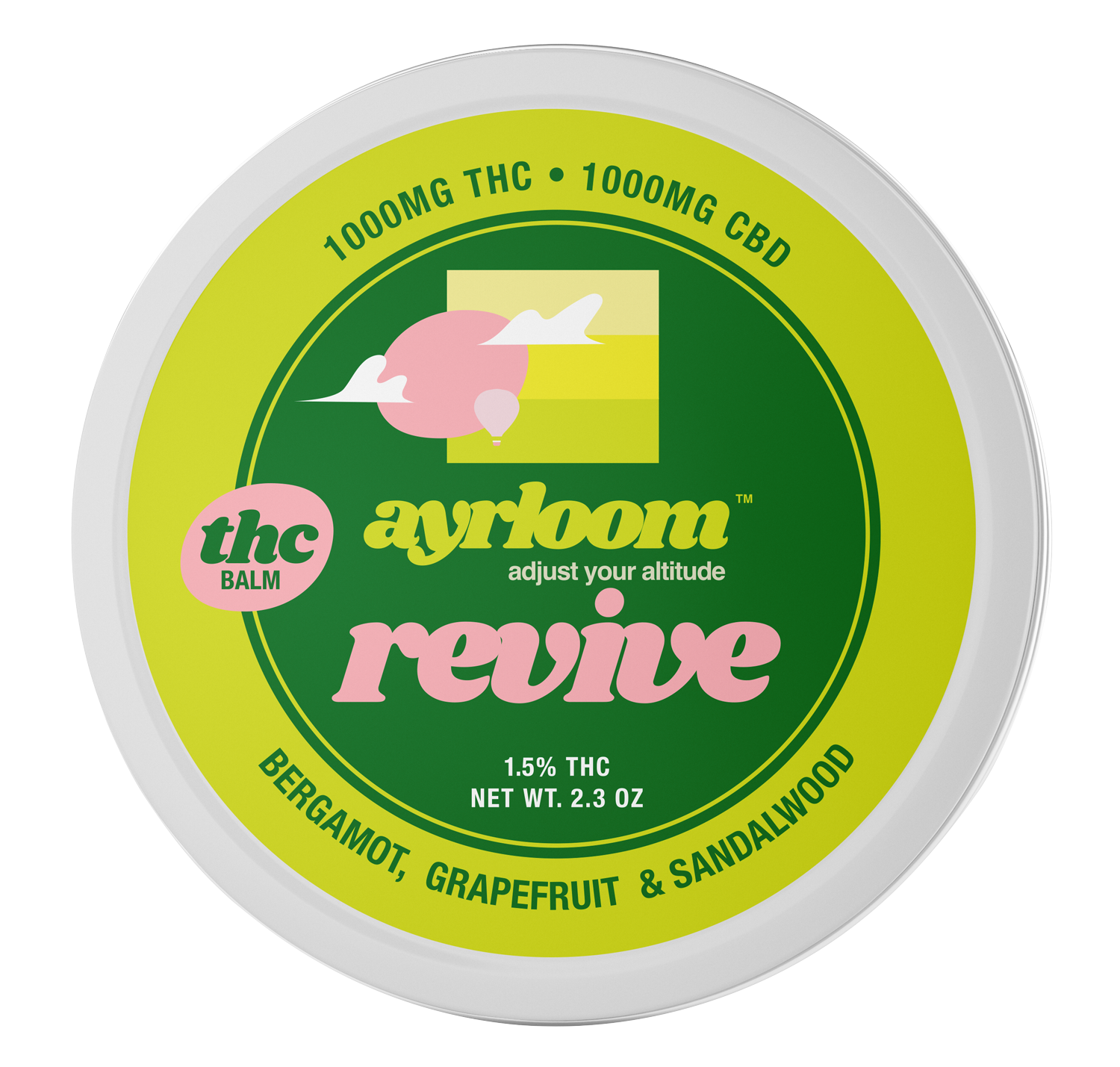 baseline disposable vape Cran Haze | 1g | Disposable | Hybrid - 1g | Vaporizers | Ayrloom | Lucky  Green Ladies - NY (Rec) main image 1