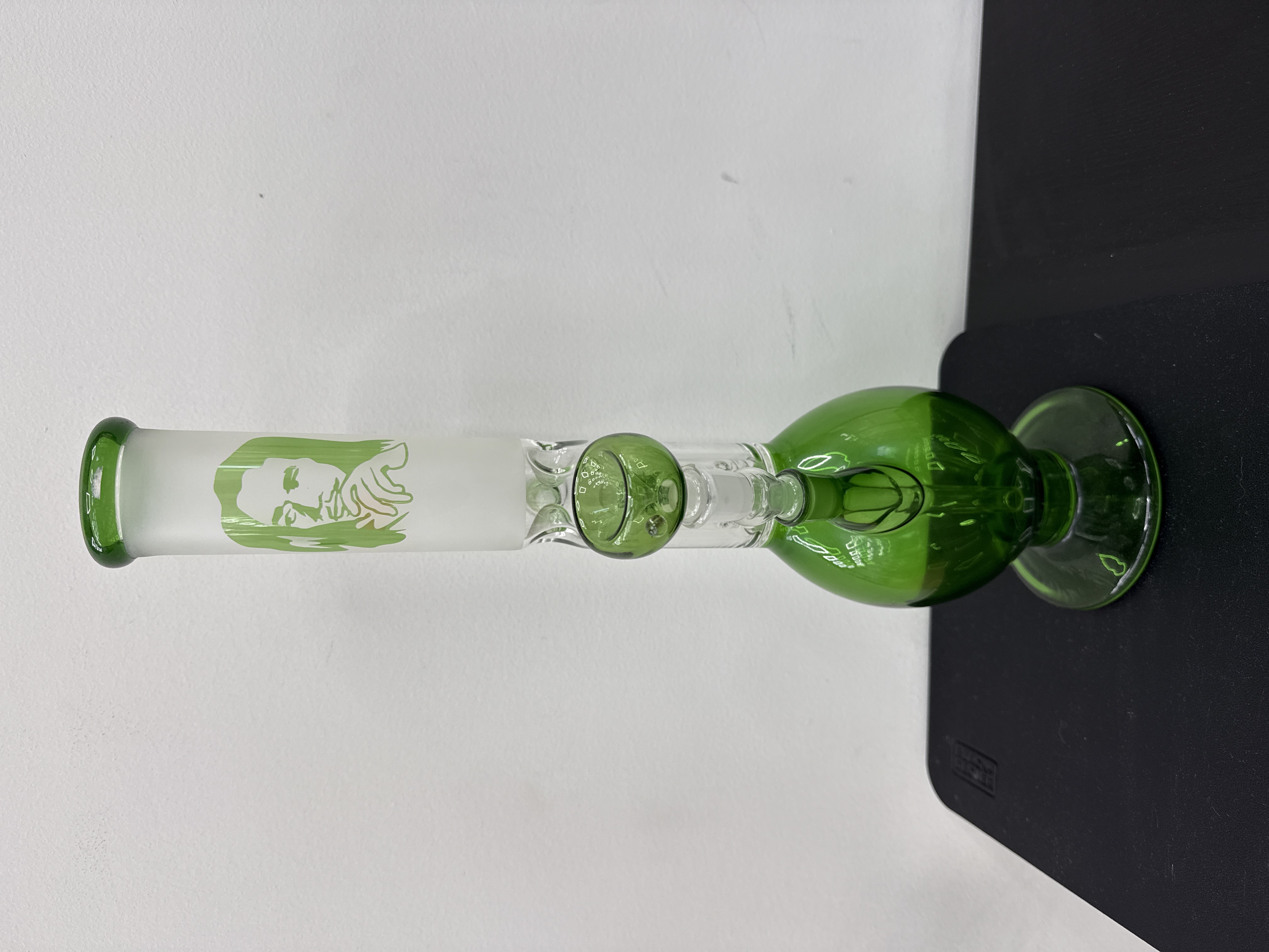 bob marley w/ glass pipe - One Size