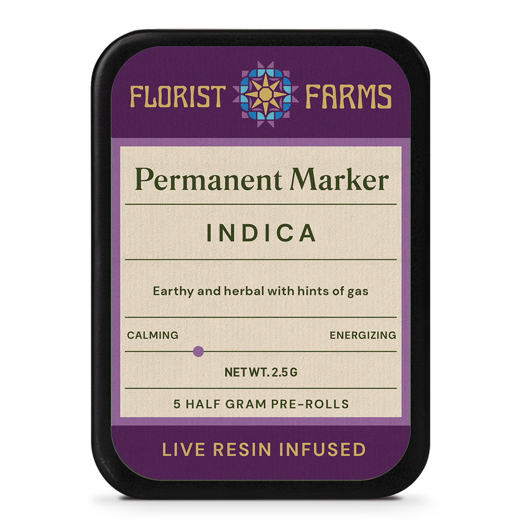 Permanent Marker - 2.5 g - 5 Pack