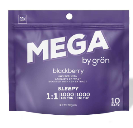 1000MG 1:1 BLACKBERRY MEGA PEARL BAG THC:CBN – Premium Cannabis