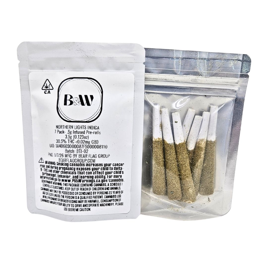 Northern Lights   Indica   Infused   7pk