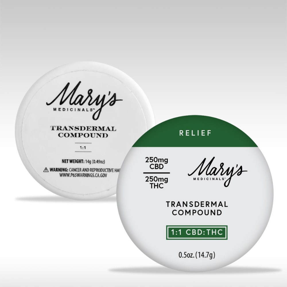 Transdermal | 1:1 250mg Thc : 250mg Cbd Oz