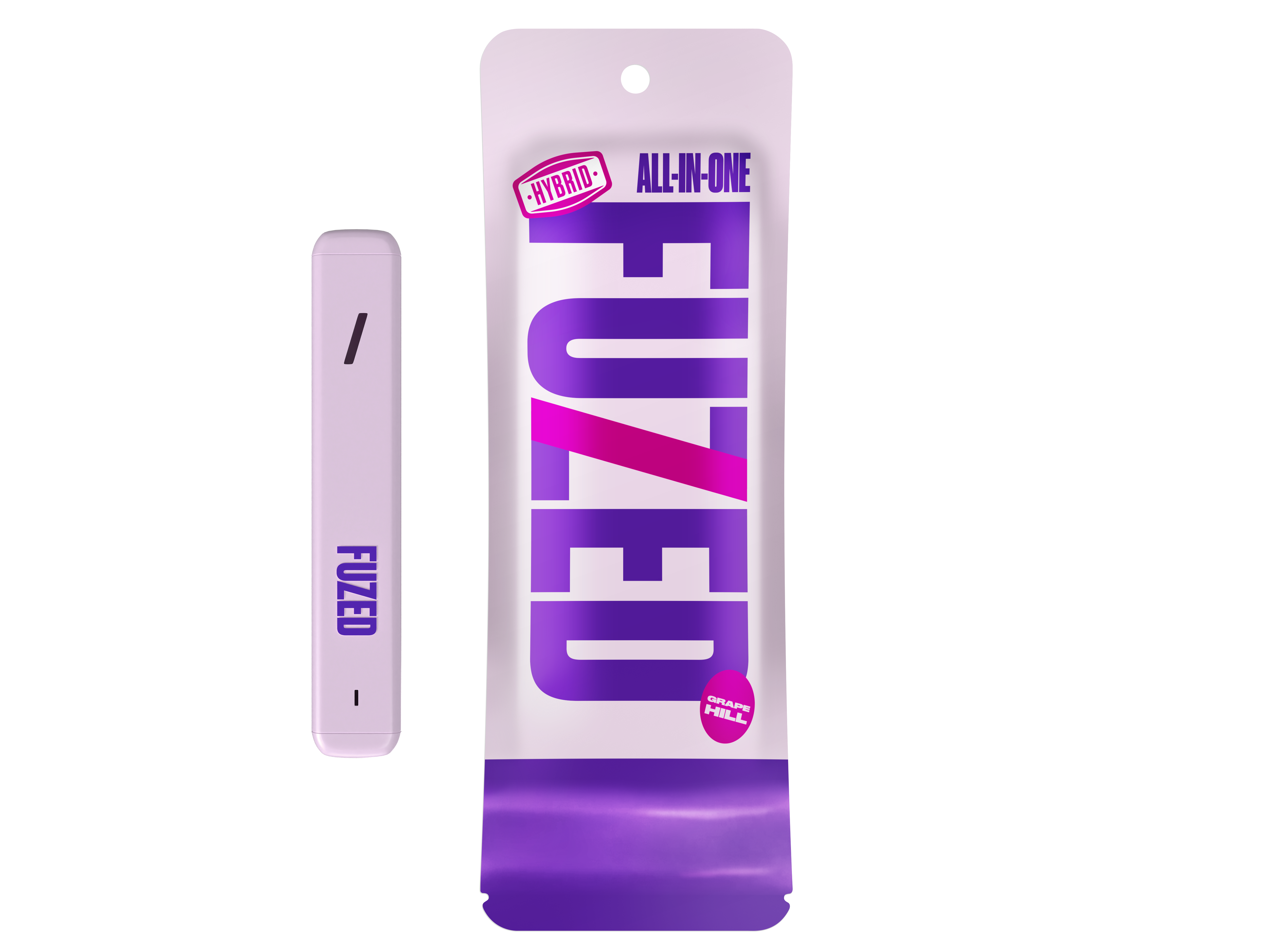 Fuzed 1g Disposable Vape- Grape Hill