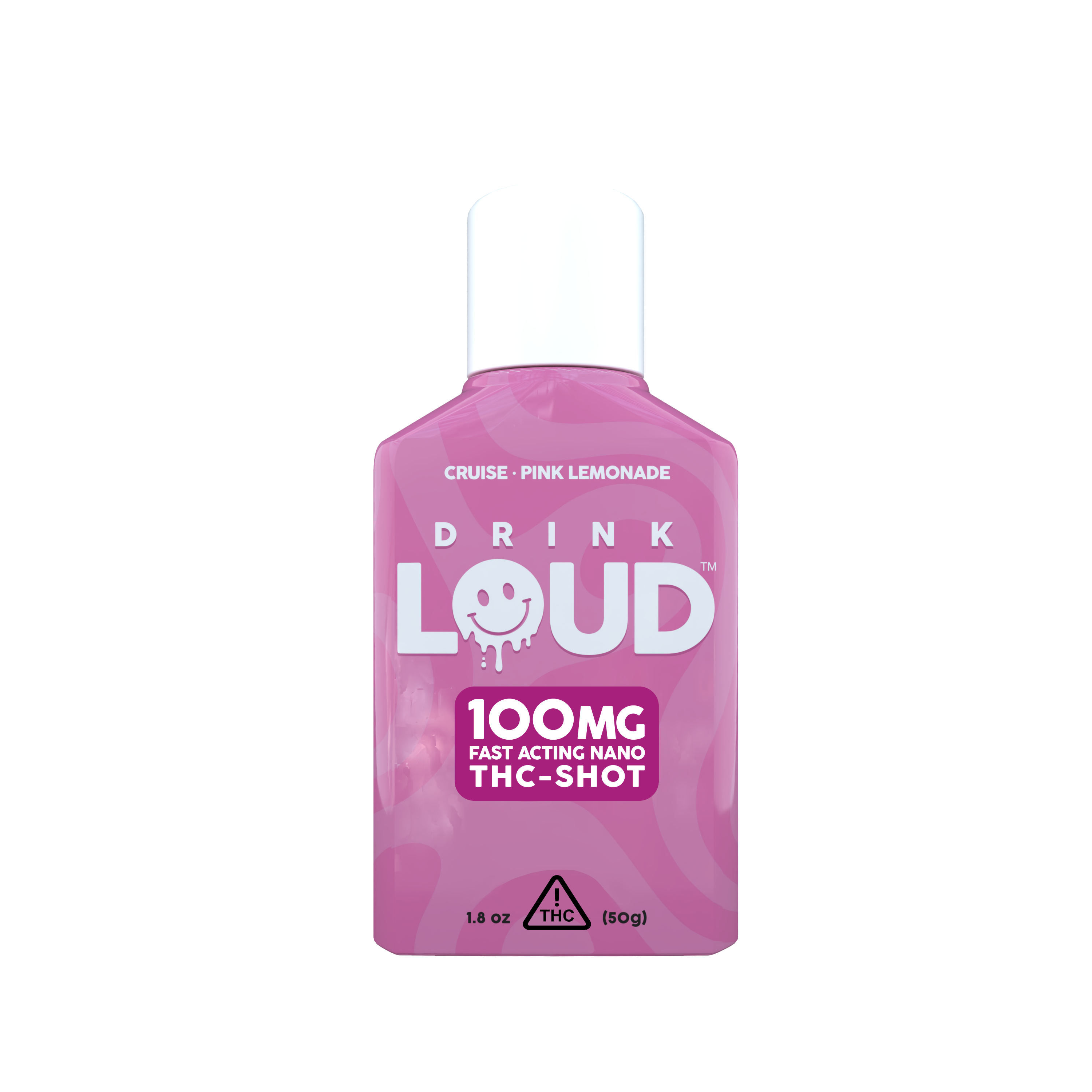 Loud Pink Lemonade THC Shot 100mg - 100 mg