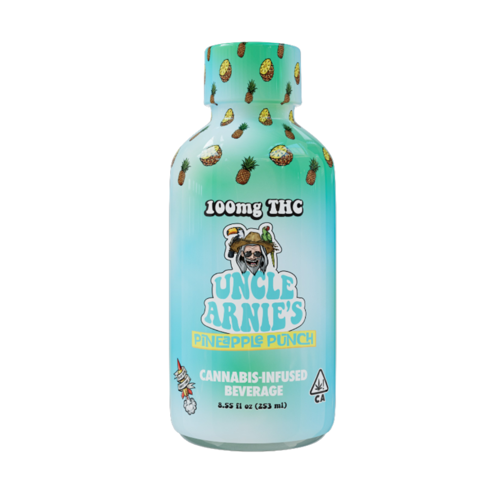 PINEAPPLE PUNCH - BEVERAGE - 8OZ - 100MG