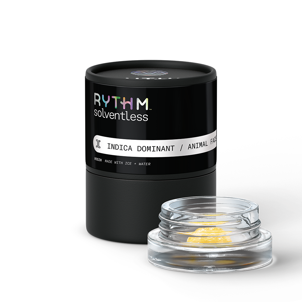 Rythm Animal Face Solventless Live Rosin - 1 g