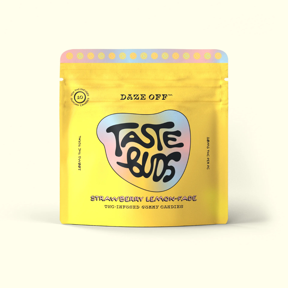 TASTE BUDS - STRAWBERRY LEMON-FADE - GUMMIES - 5PK - 50MG