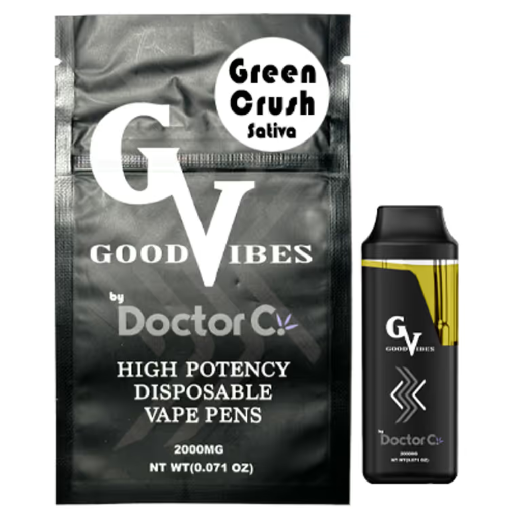Good Vibes Green Crush Vape 2g